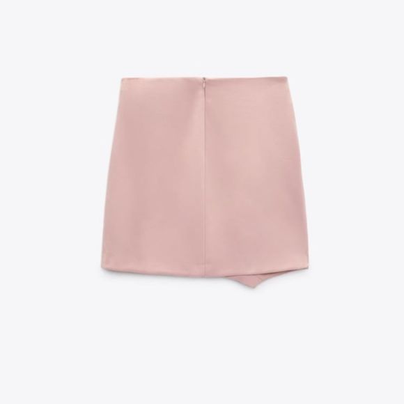ZARA PALE PINK CROP TOP & SKIRT (sold as a set) LARGE 3067/132/030/18 - Picture 15 of 15